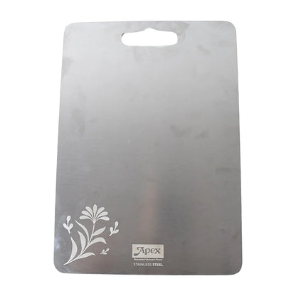 Apex Steel-X Stainless Steel Chopping Board Medium | Kitchen Board India