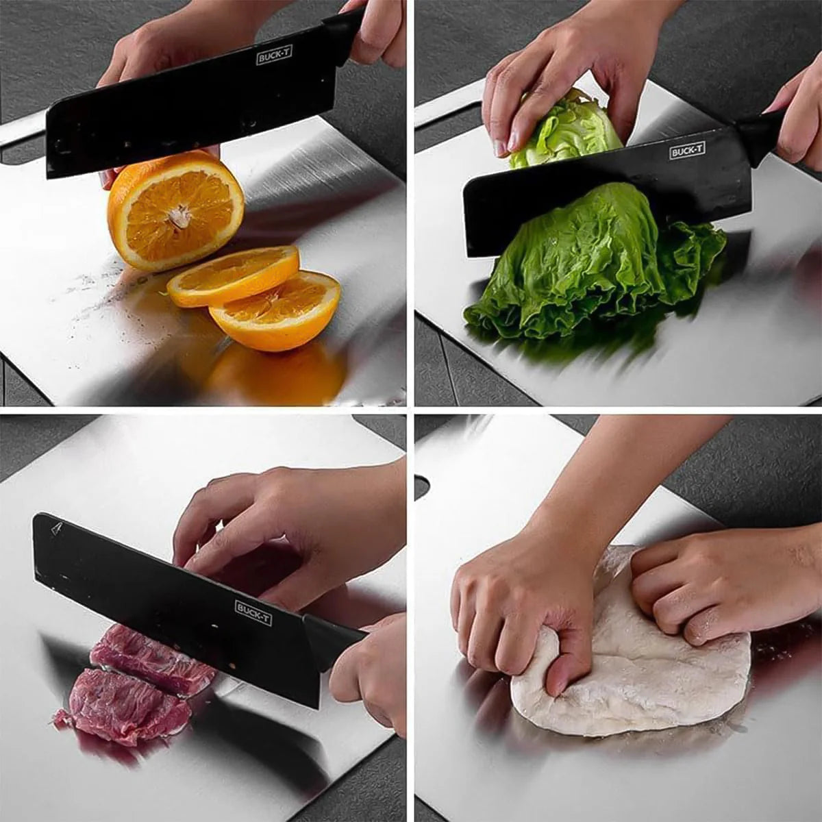 Stainless Steel Chopping Board Medium